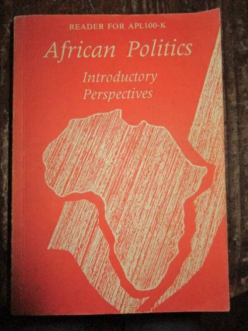 African Politics Introductory Perspectives