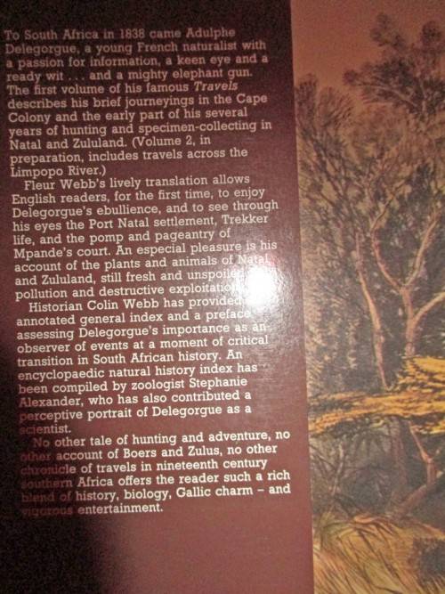 Travels in Southern Africa by Adulphe Delegorgue