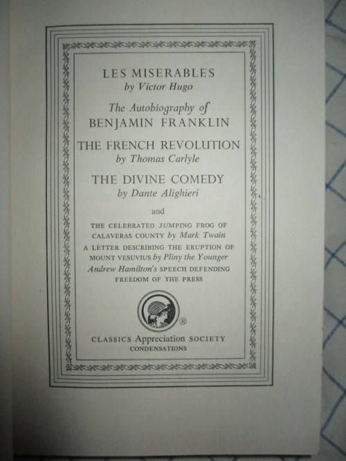 Grolier Classics x 8