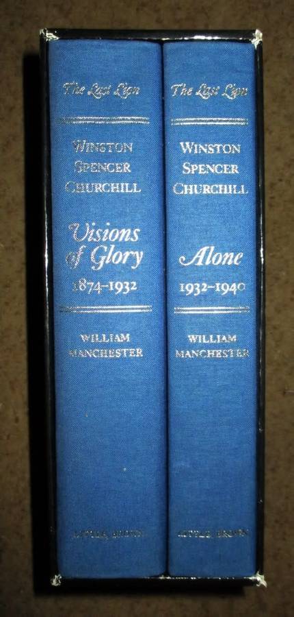 The Last Lion Winston Churchill  set of 2 books