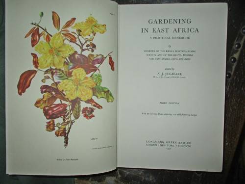 GARDENING IN EAST AFRICA 1950
