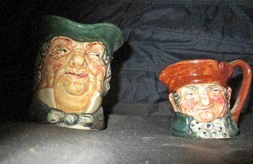 2 Royal Doulton Small  Character Jugs