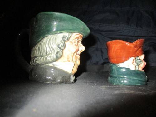 2 Royal Doulton Small  Character Jugs