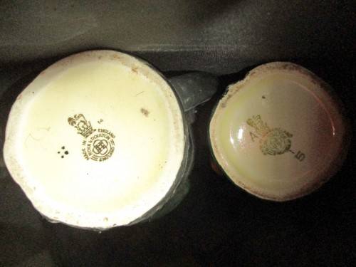 2 Royal Doulton Small  Character Jugs