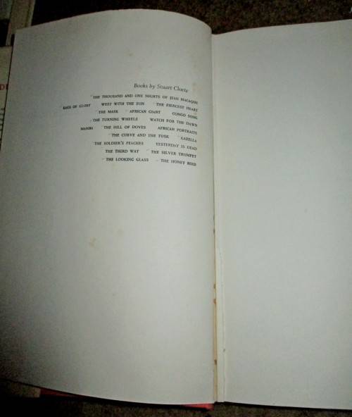 Stuart Cloete books x4