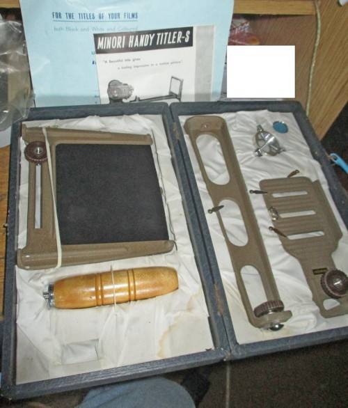 Minori Handy Titler 5 Cine Film Titler Kit