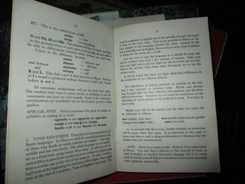 Shona lessons by S.K.Jackson