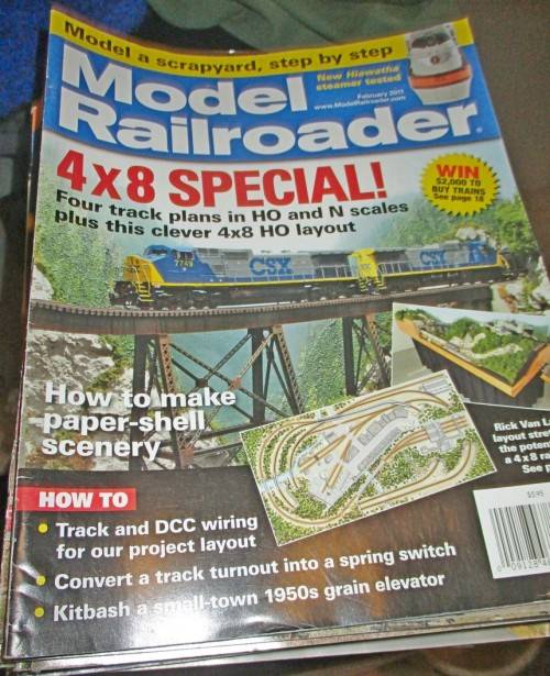 Model Railroader Magazines x26