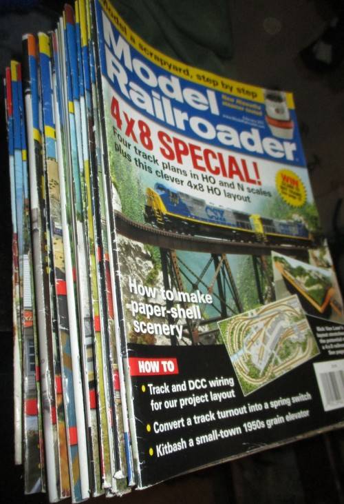 Model Railroader Magazines x26
