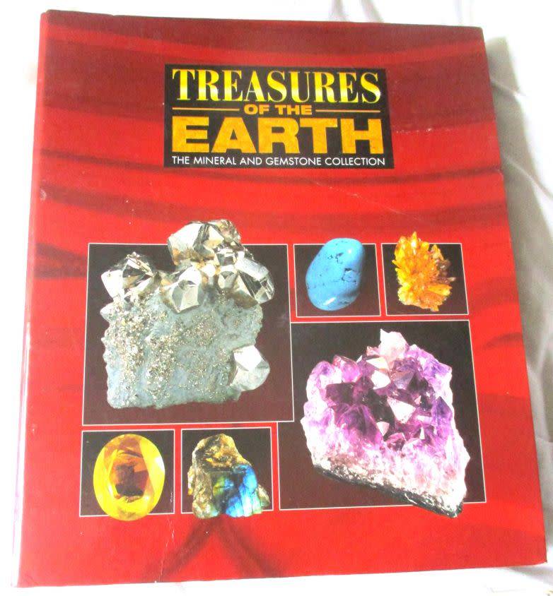 Rock collection and books