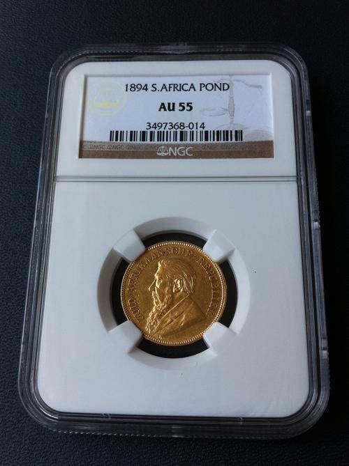 1894 Gold Pond NGC AU55 + Free Insured PostNet Courier