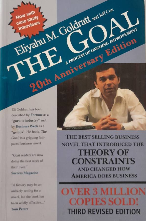 The Goal by Eliyahu M.Goldratt 20th Anniversay Edition