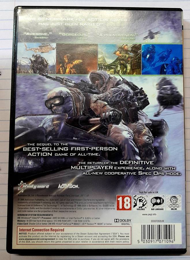 Call of Duty Modern Warfare 2 Pc Game