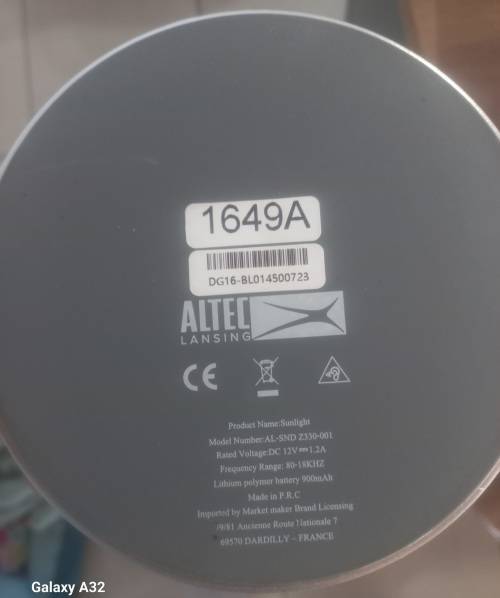 Altec Lansing - Sunlight bluetooth speaker - PREMIUM BRAND