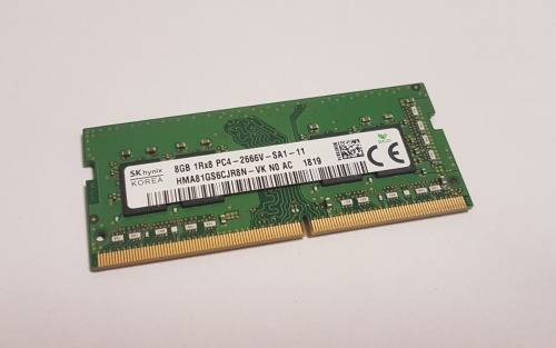 8GB DDR4 2666 HYNIX SINGLE CHIP LAPTOP RAM. -- AS NEW --