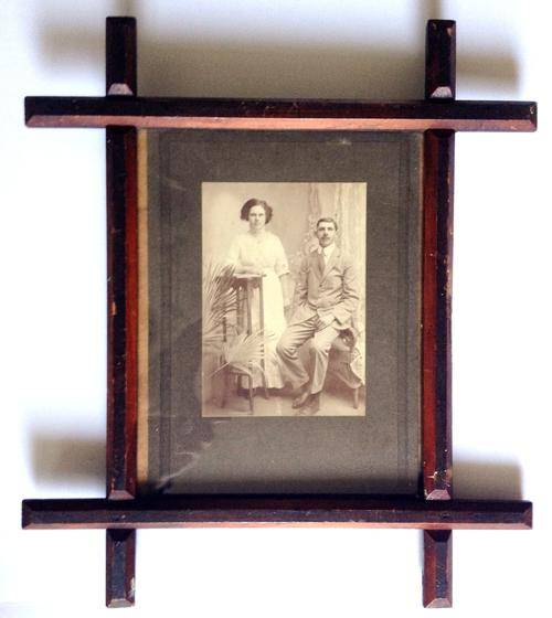 Handcarved Anglo-Boer War Frame