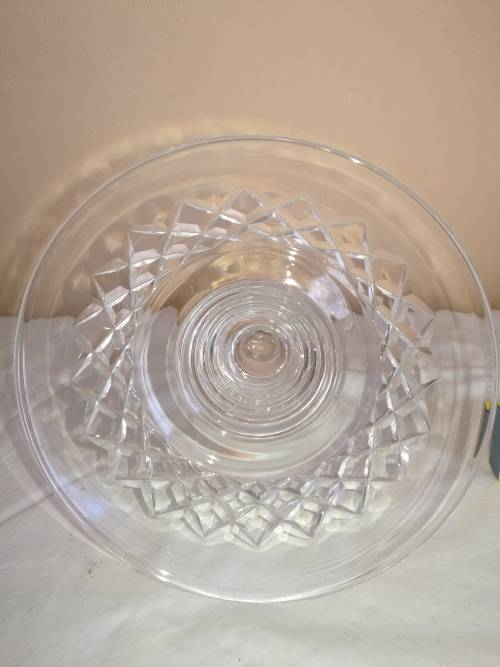 STUART CRYSTAL CENTRE PIECE/ BONBON DISH