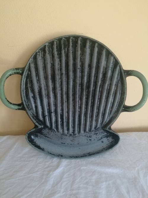 CAST IRON STEAK GRILLING PAN