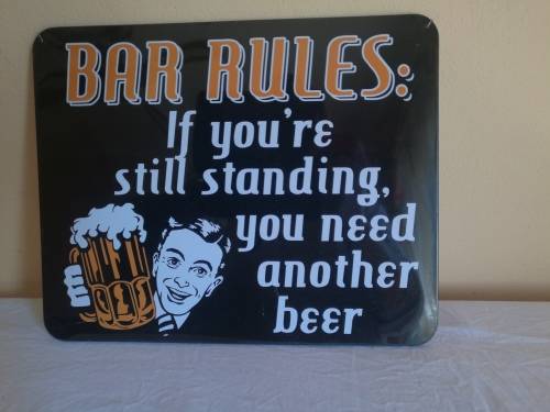ASSORTED LOT OF BAR ORNAMENTS