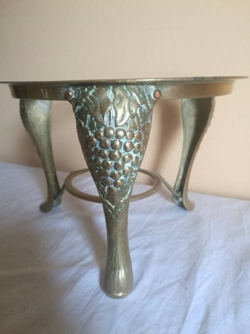 VINTAGE BRASS CHAFING DISH