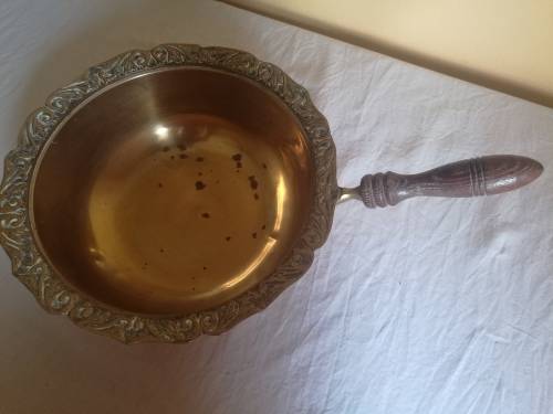 VINTAGE BRASS CHAFING DISH