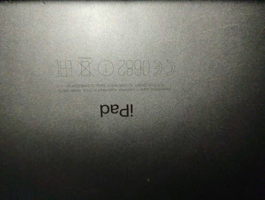 Damaged Apple iPad Pro 12.9" (2nd Gen) A1671 (WiFi + Cellular) 512GB Space Gray - Locked To Owner