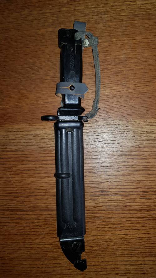 EAST GERMAN AKM 2nd TYPE BAYONET