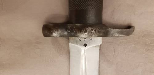 SWEDISH M1896 MAUSER BAYONET