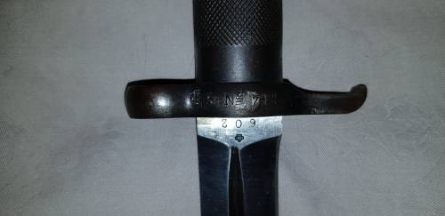 SWEDISH M1896 MAUSER BAYONET
