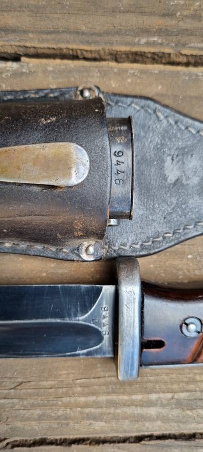 S84/98 NAZI GERMANY BAYONET , K98 RIFLE