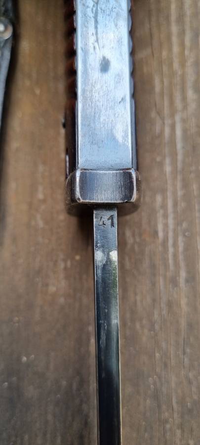 S84/98 NAZI GERMANY BAYONET , K98 RIFLE