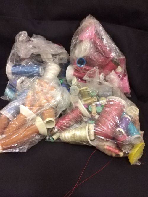 LARGE BOX OF MACHINE EMBROIDERY COTTON