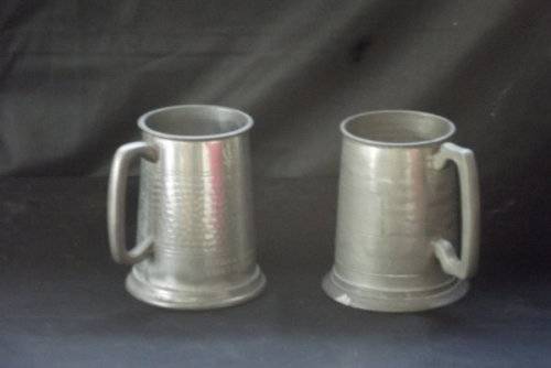 MINE MEMORABILIA PEWTER MUGS