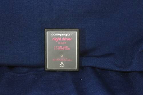Atari `Night Driver` Game Cartridge (1pc)