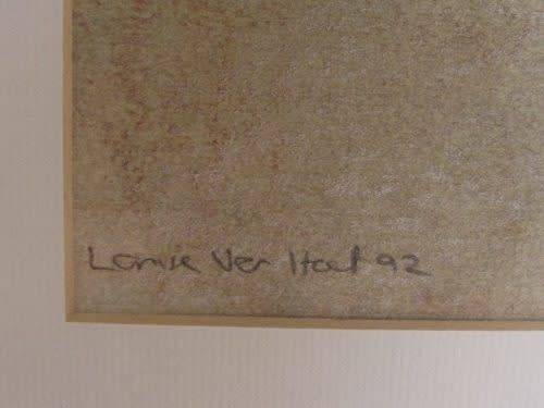 *** LOUISE VERHOEF *** FRAMED *** 380mm x 290mm Aluminium Frame *** CRAZY R1 LATE START