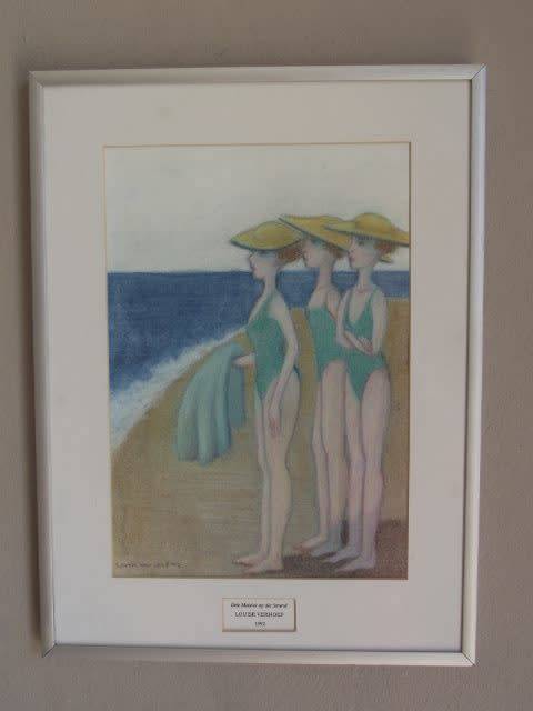 *** LOUISE VERHOEF *** FRAMED *** 380mm x 290mm Aluminium Frame *** CRAZY R1 LATE START