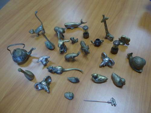 23 Random Metal Miniature items