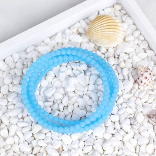 5 PIECES STRETCHY SILICON WRAP BRACELETS