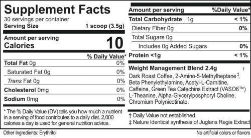 VALENTUS SLIM ROAST OPTIMUM DARK ROAST WEIGHT LOSS COFFEE