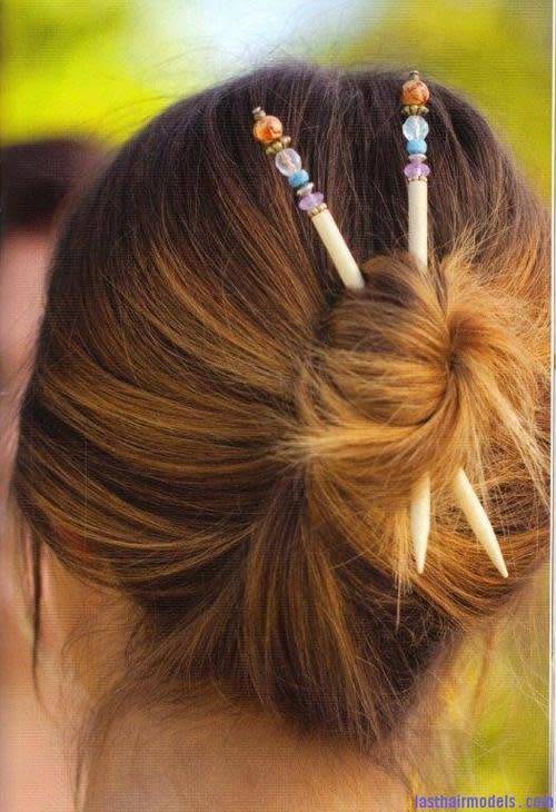 HAIR STICK SET SCROLL- 2 STICKS