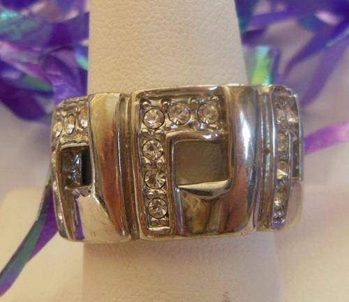 SUMMER SALE!!!! CZ DRESS RING SIZE 9