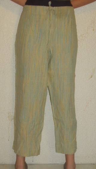 GREEN & BLUE SLACK PANTS SIZE 40. TRUWORTHS. AS NEW