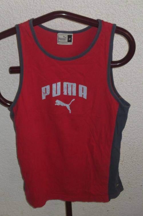 RED VEST T. PUMA. SIZE MEDIUM. CONDITION VERY GOOD