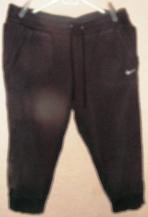 BLACK 3/4 NIKE SHORT THE ATHLETIC DEPT. MEDIUM CONDITION: VERY GOOD