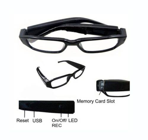 Spy Camera Glasses HD Clear Sunglasses Video DV Recorder Camcorder DVR Eyewear