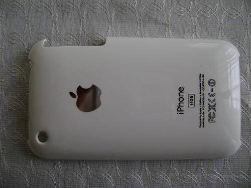 iPhone 3G / 3Gs Hard shell protective casing (White)