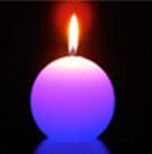 Magick Candle - changes colour  Unique !!!