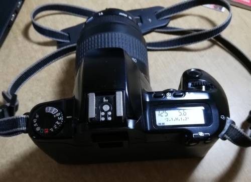 Canon EOS 500 film camera