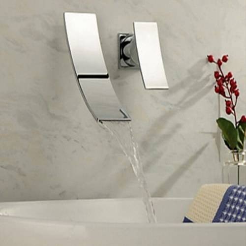 WALL MOUNT BATHROOM MIXER FAUCET