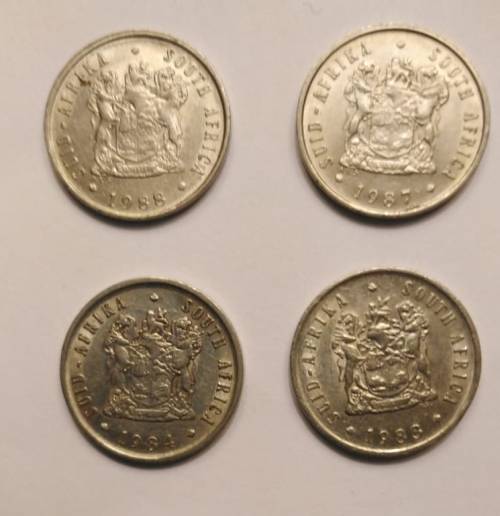 R.S.A 5 cent nickel `52 pieces bid per coin to take all